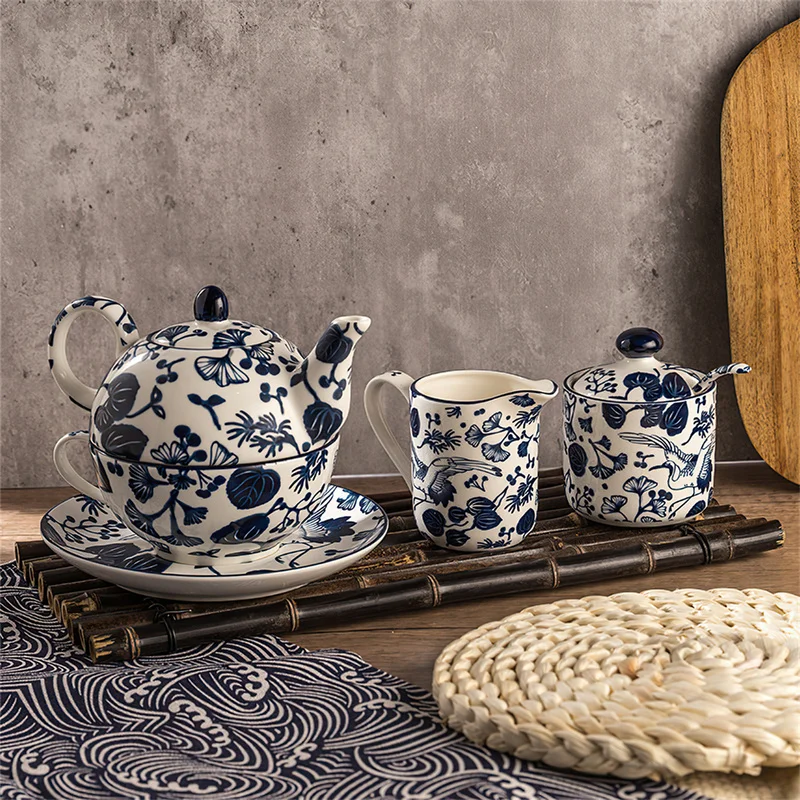 Korean Tea Set - Set Teh Kopi Keramik Set Perlengkapan