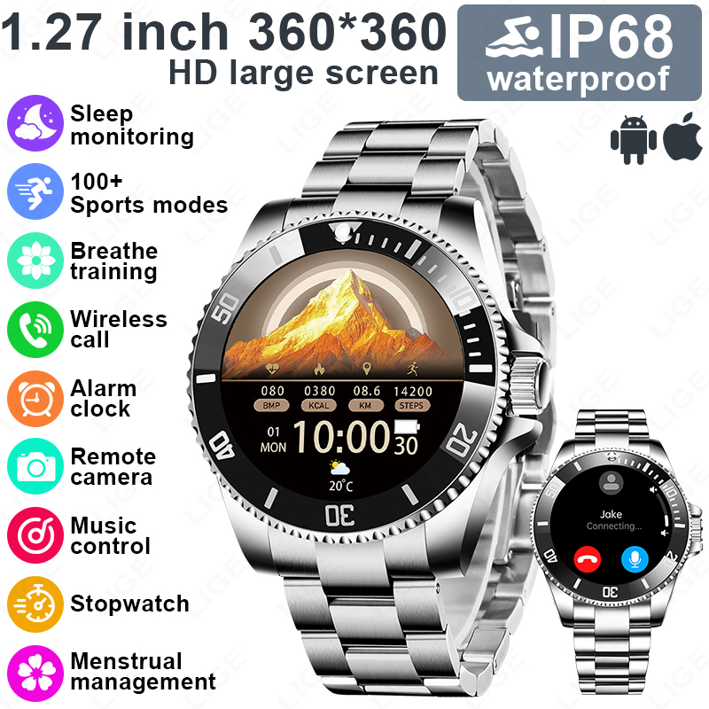 Korean Luxury Lifestyle - Jam Tangan Pintar Mewah Gaya Baru
