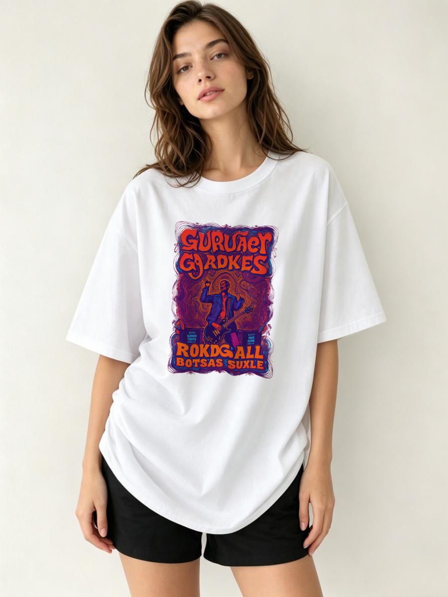 Korean Lifestyle & Kids Boutique Photos - Kaos Musim Panas Ringan Bernapas Basic