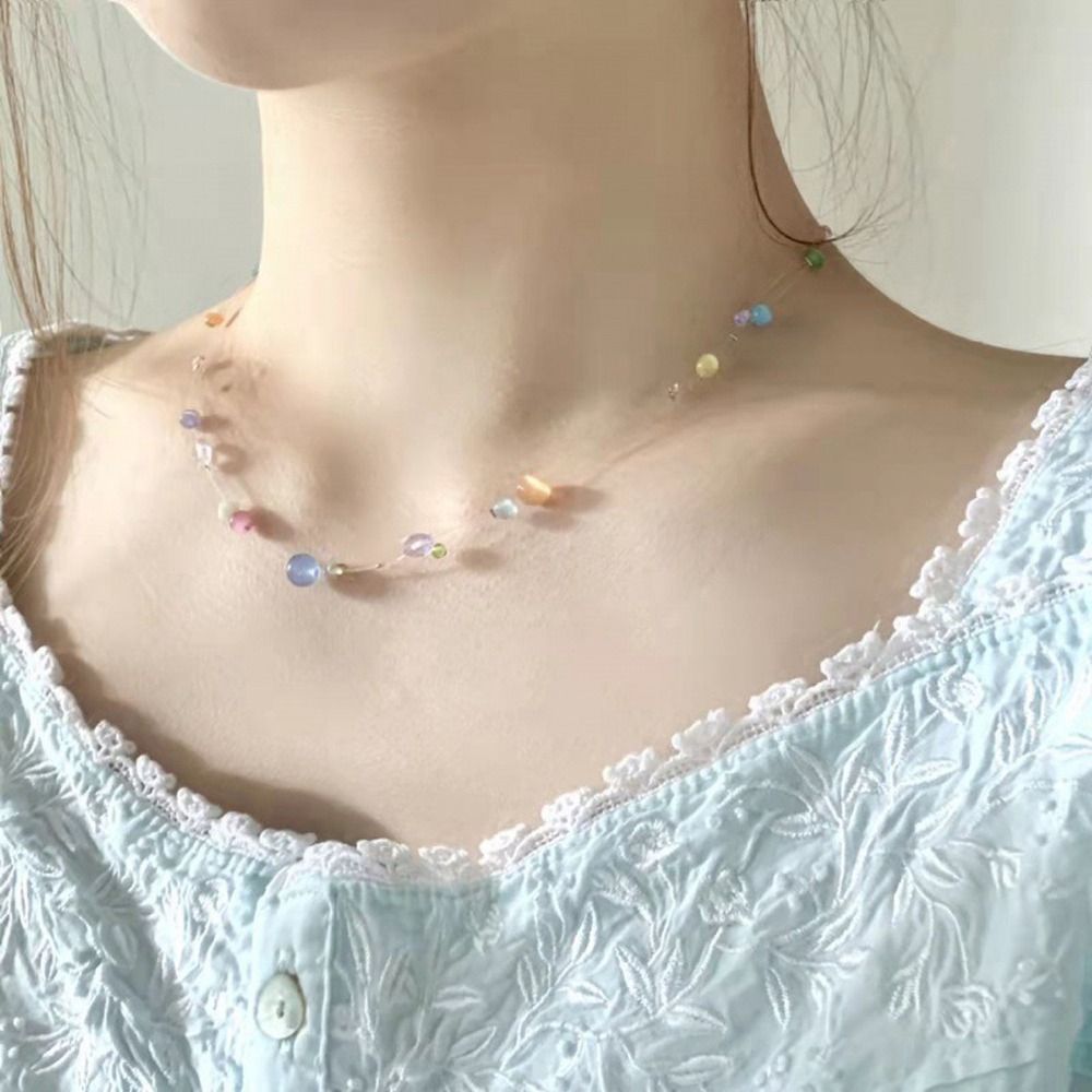 Korean Daily Lifestyle - Kalung Gaya Korea Sweet Alloy Resin