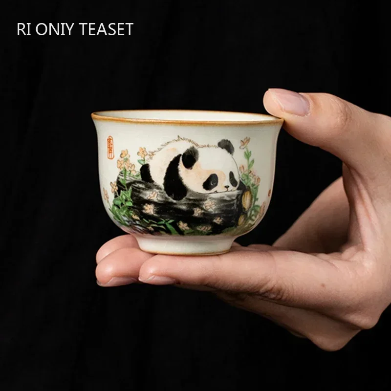 Korean Tea Set - 1 Buah Cangkir Teh Keramik Ru