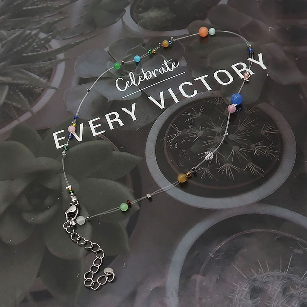 Korean Lifestyle Aesthetic - Kalung Gaya Korea Sweet Alloy, Manik-manik