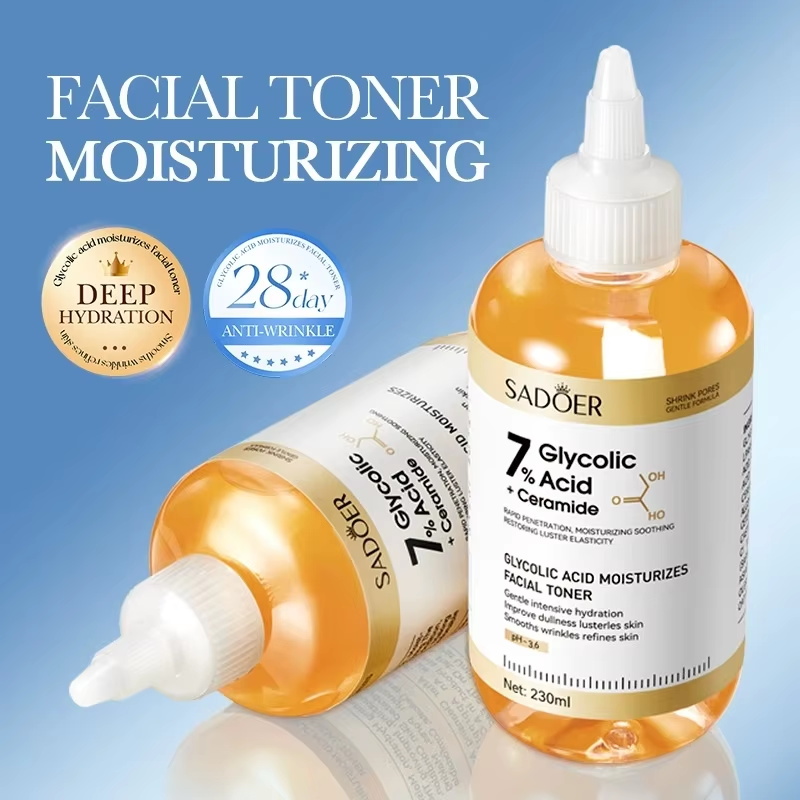 SADOER Toner Asam Glikolat Ser - Essence Serum Toner ulasan dan harga