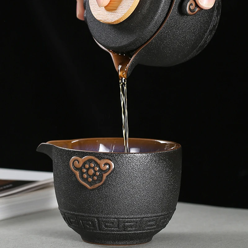 Set Teh Travel teh Cina kelas  - Korean Tea Set ulasan dan harga