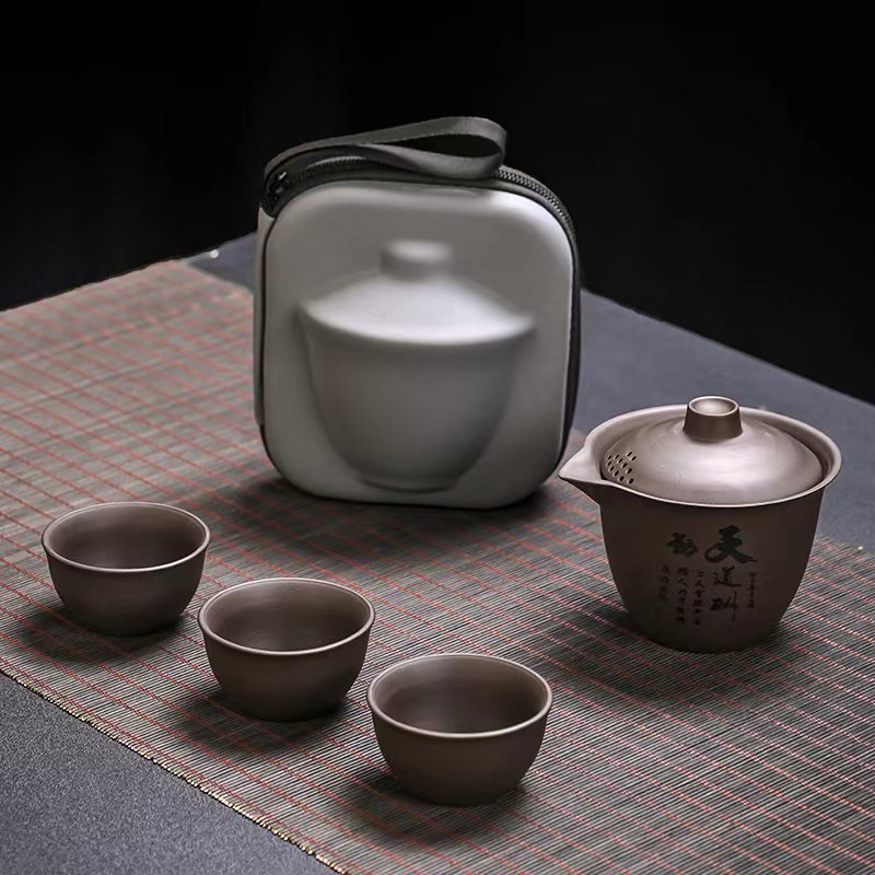 1 Set Set Cangkir Teh ZhiShaTe - Korean Tea Set ulasan dan harga