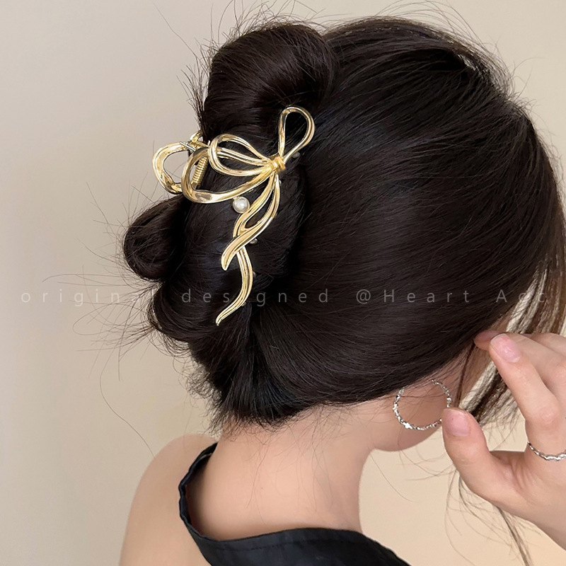 Jepit Rambut Logam Mewah 3.9 i - Korean Luxury Lifestyle ulasan dan harga