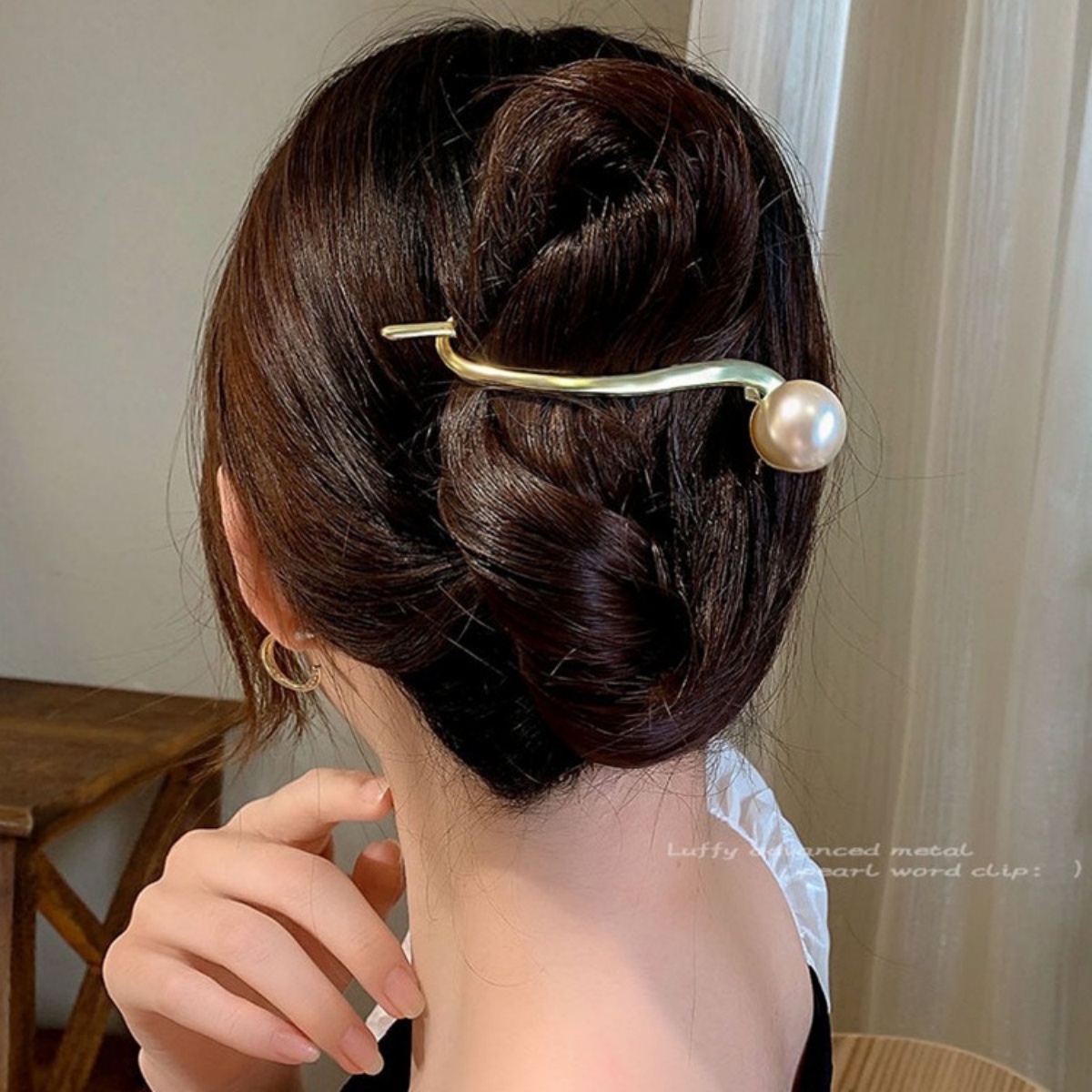 Jepit Rambut Mutiara Glitter E - Korean Daily Lifestyle ulasan dan harga