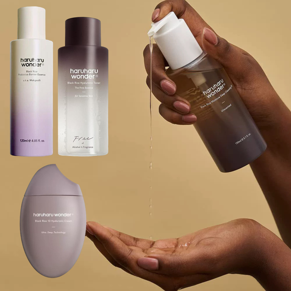 Haruharu Wonder Black Rice Pro - Essence Serum Toner ulasan dan harga