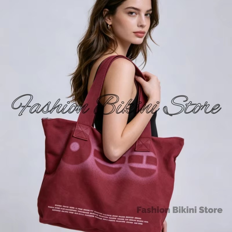 Tas Selempang Kanvas Gaya Kore - Korean Daily Lifestyle ulasan dan harga