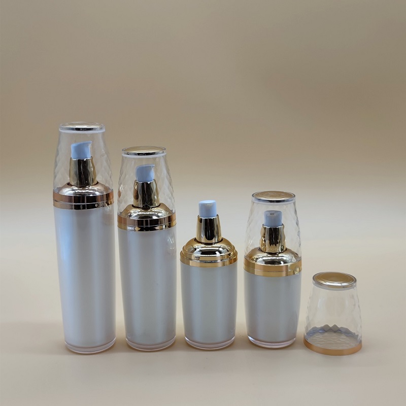 Botol pompa akrilik bentuk man - Essence Serum Toner ulasan dan harga