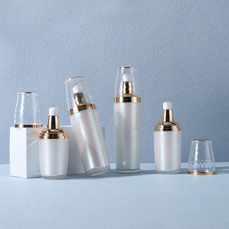 Botol pompa akrilik bentuk man - Essence Serum Toner ulasan dan harga