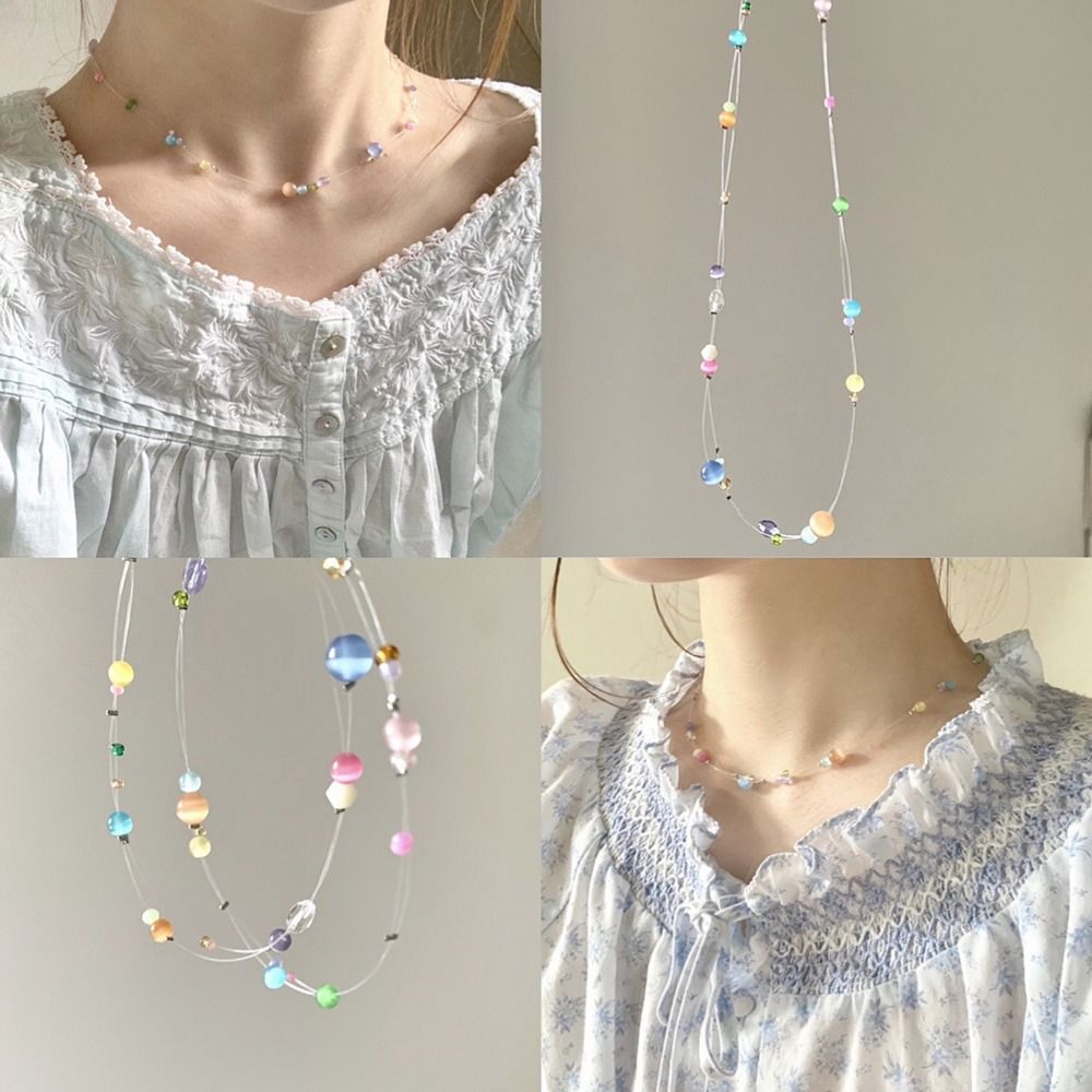 Kalung Gaya Korea Sweet Alloy, - Korean Lifestyle Aesthetic ulasan dan harga
