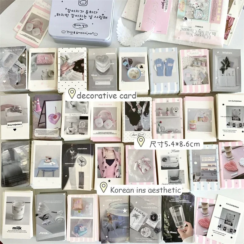 30Pcs Kartu Koleksi Gaya Korea - Korean Daily Lifestyle ulasan dan harga