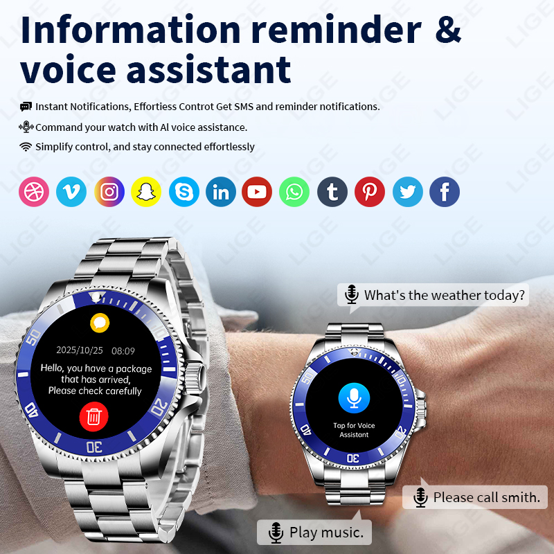 Jam Tangan Pintar Mewah Gaya L - Korean Luxury Lifestyle ulasan dan harga