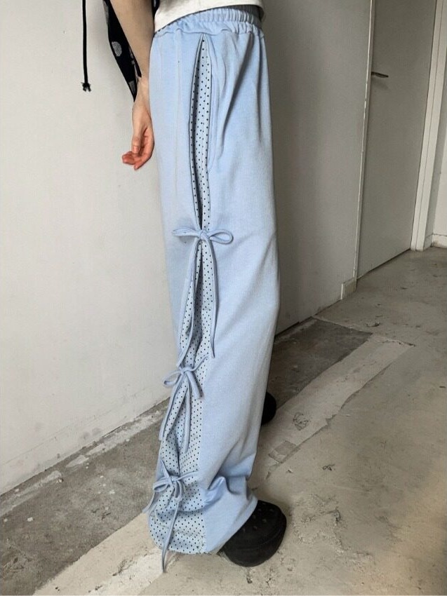 Celana Panjang Kasual Berikat  - Korean Pants Lifestyle ulasan dan harga